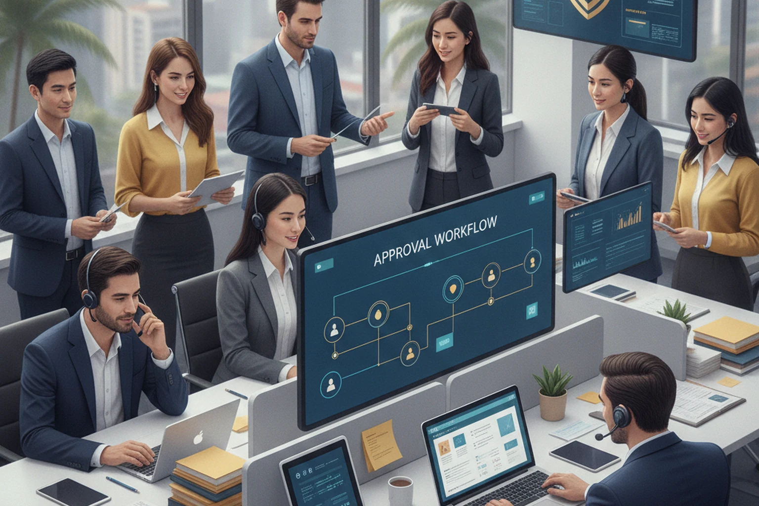 QuickBooks Operations: Escalation Path Design editorial illustration