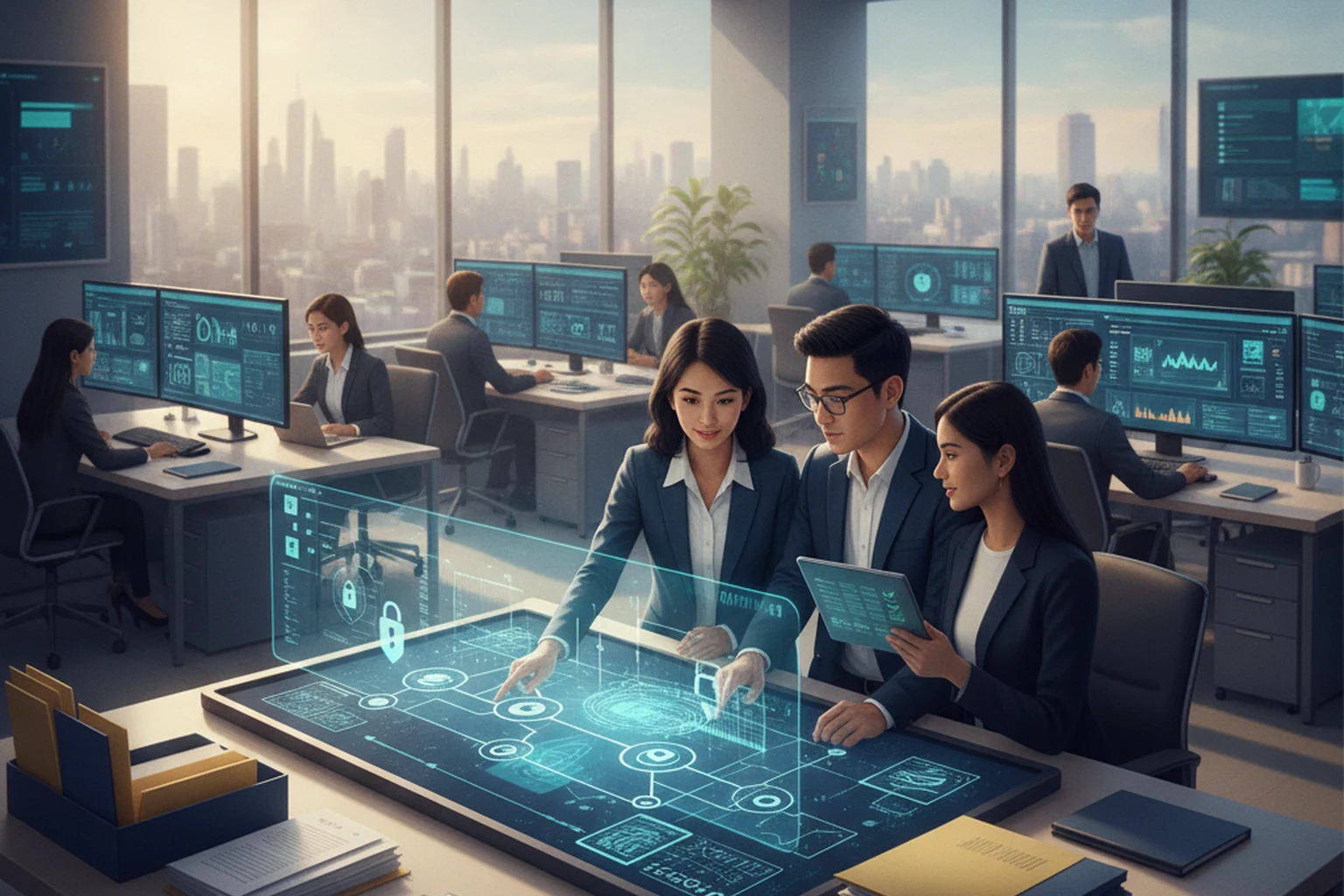 QuickBooks Operations: Handoff Acceptance Log editorial illustration