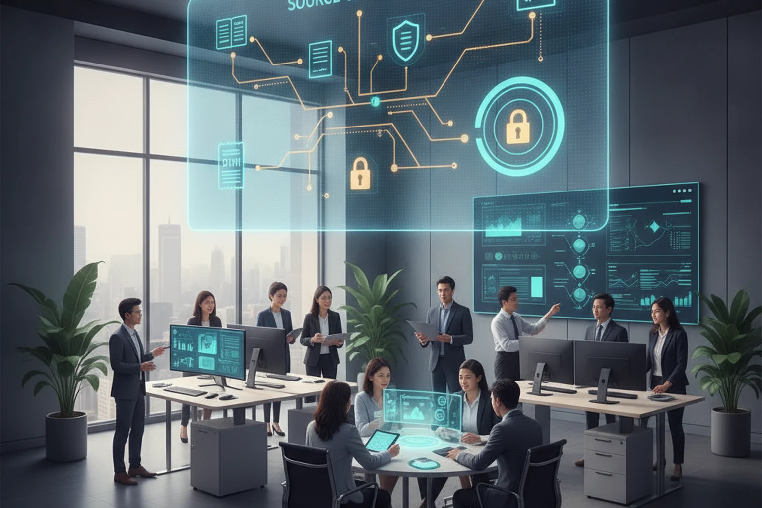 QuickBooks Operations: Source of Truth Map editorial illustration