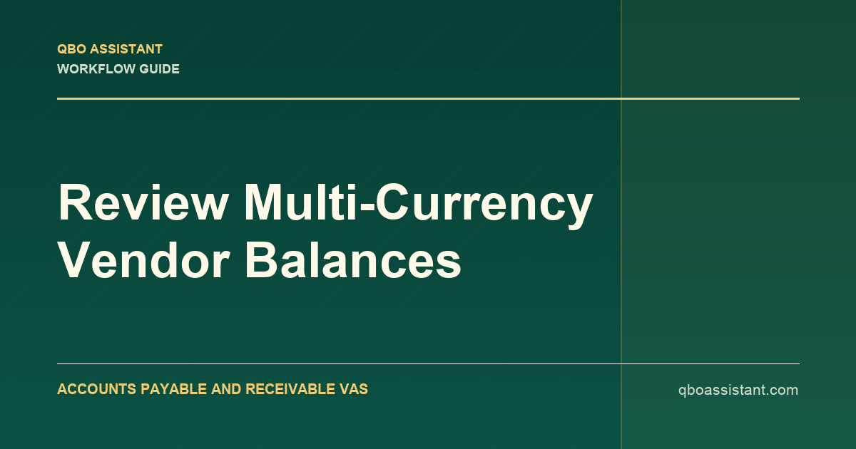 Review Multi-Currency Vendor Balances thumbnail